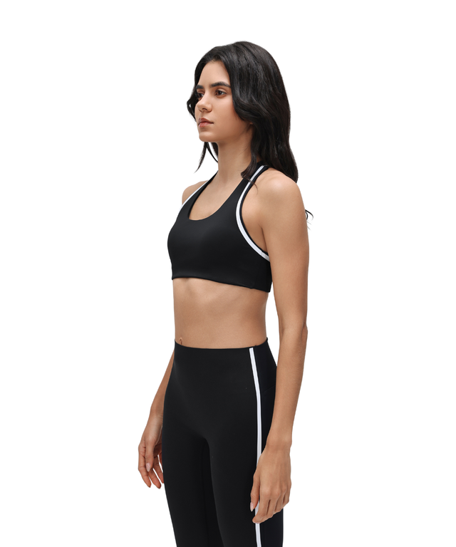 SwiftForm Two-Tone Racerback Bra