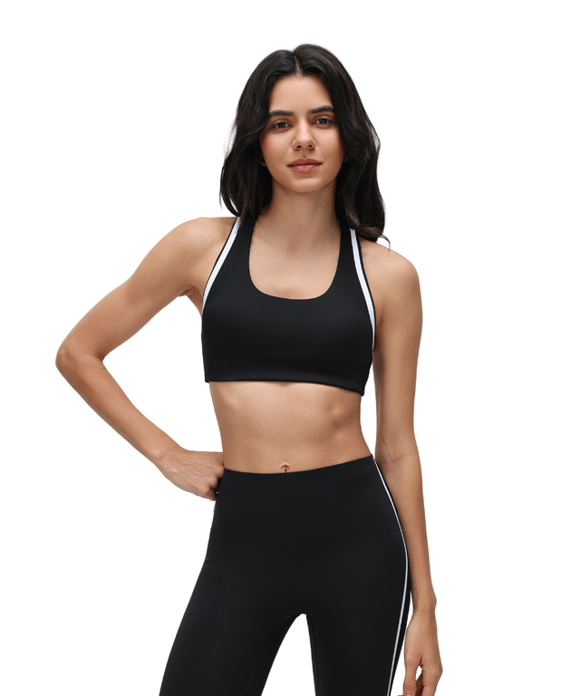 SwiftForm Two-Tone Racerback Bra