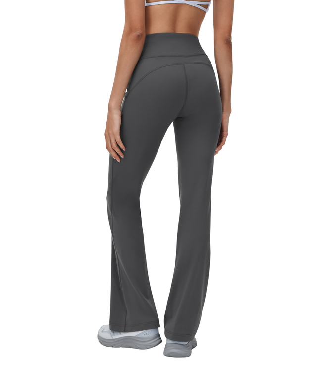 FlexEase Drawstring Flare Pants