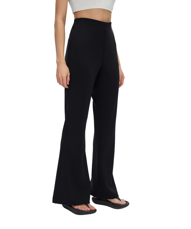 CozyEase High Rise Soft Flare Pants