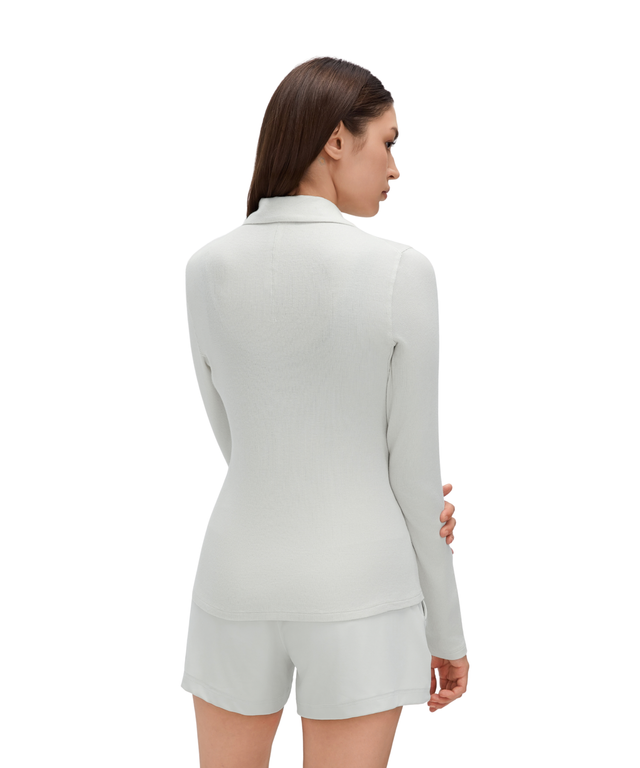 CloudEase Soft Ribbed Long Sleeve