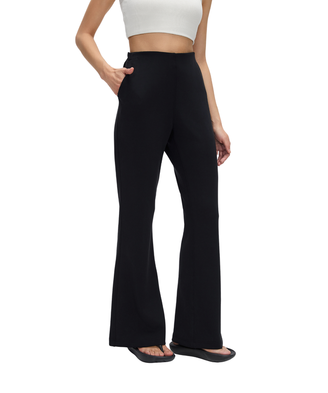 CozyEase High Rise Soft Flare Pants