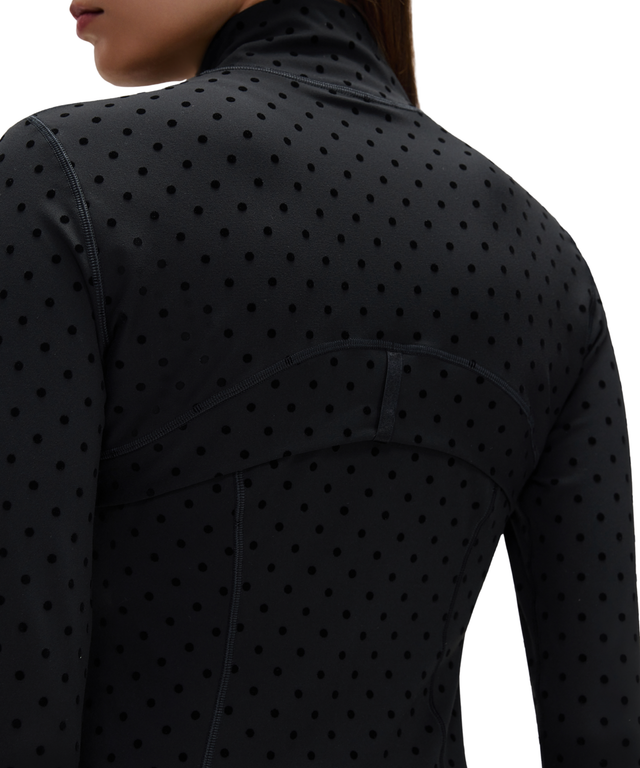 PowerForm Full-Zip Jacket with Gold Zips (Polka Dot Edition)
