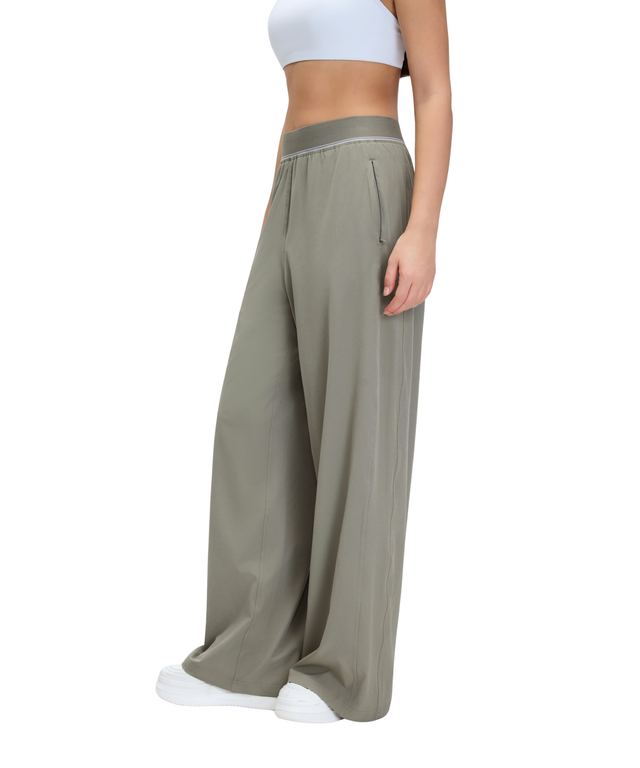 AeroEase Breezy Pull-On Wide-Leg Pants