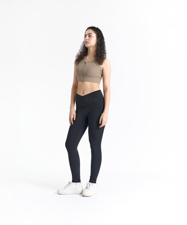 PowerForm Full-Zip Longline Bra (with built in pads)