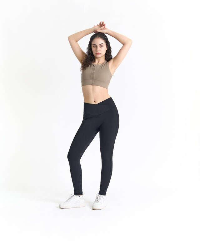 PowerForm Full-Zip Longline Bra (with built in pads)