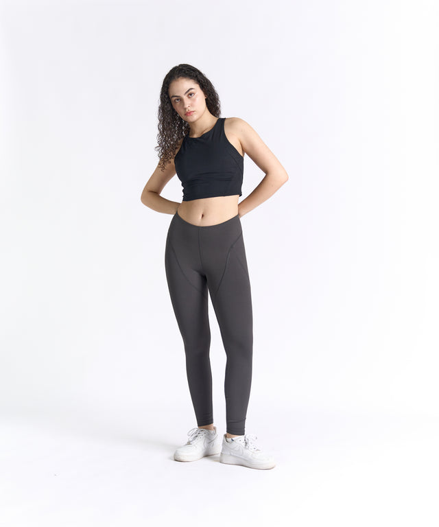 PowerForm Racerback Cropped Tank (with built in pads)
