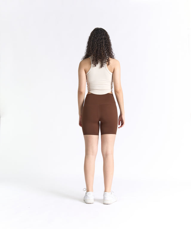 RibForm Racerback Cropped Tank (with built in pads)