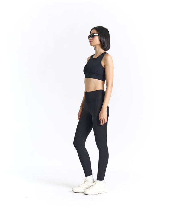 PowerForm Lycra Longline Clasp Bra (with built in pads)