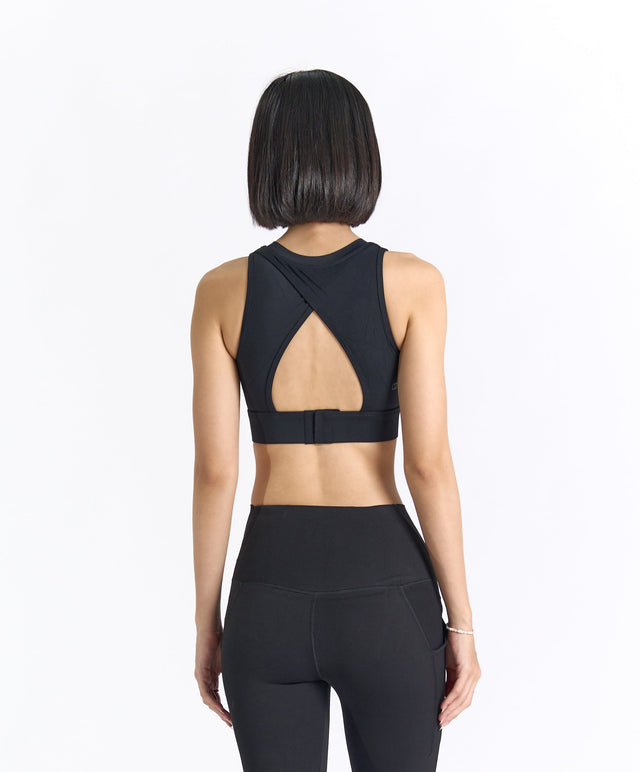 PowerForm Lycra Longline Clasp Bra (with built in pads)