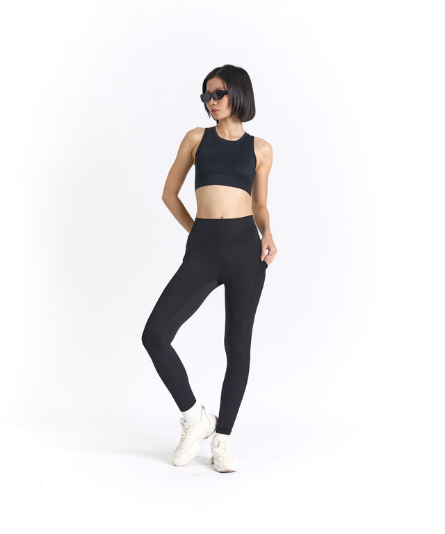 PowerForm Lycra Longline Clasp Bra (with built in pads)