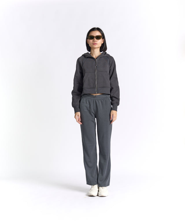 CozyEase Oversized Full-Zip Hoodie