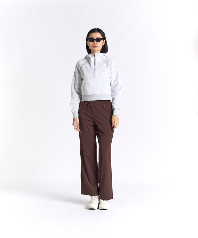 CozyEase Oversized Half-Zip Hoodie