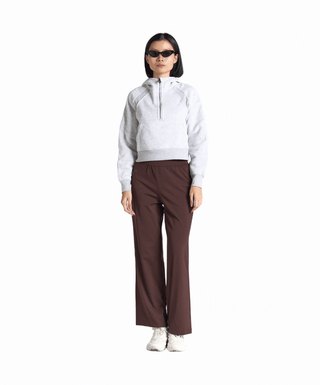 CozyEase Oversized Half-Zip Hoodie