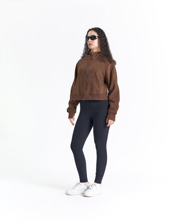 CozyEase Oversized Full-Zip Hoodie