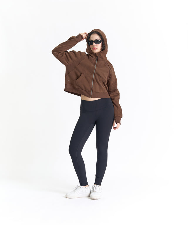 CozyEase Oversized Full-Zip Hoodie