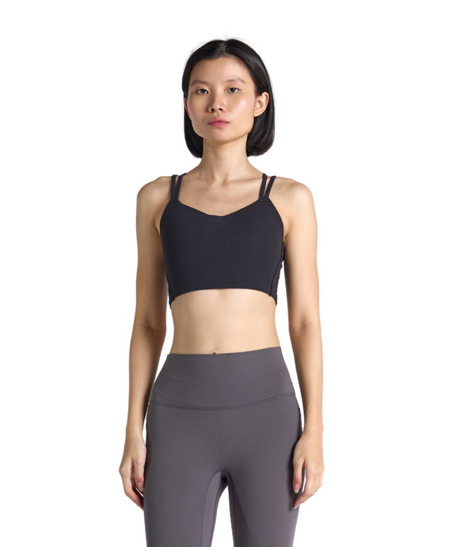 RibForm Cross Back Longline Bra (with built in pads)