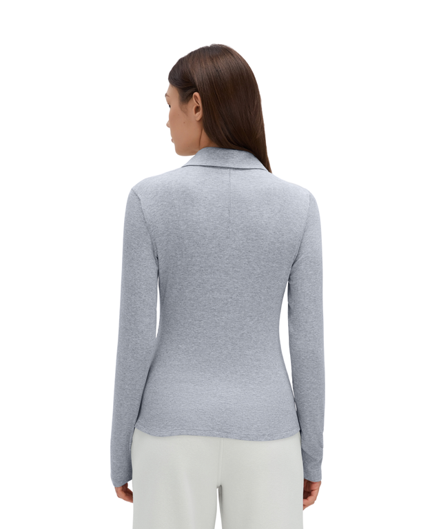 CloudEase Soft Ribbed Long Sleeve
