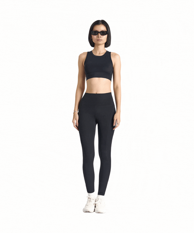 PowerForm Lycra Longline Clasp Bra (with built in pads)