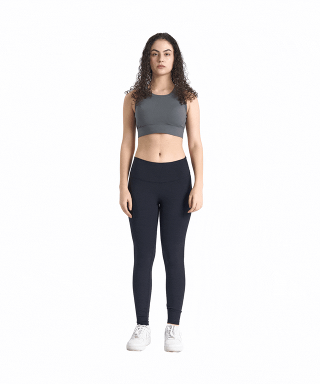 PowerForm Lycra Longline Clasp Bra (with built in pads)