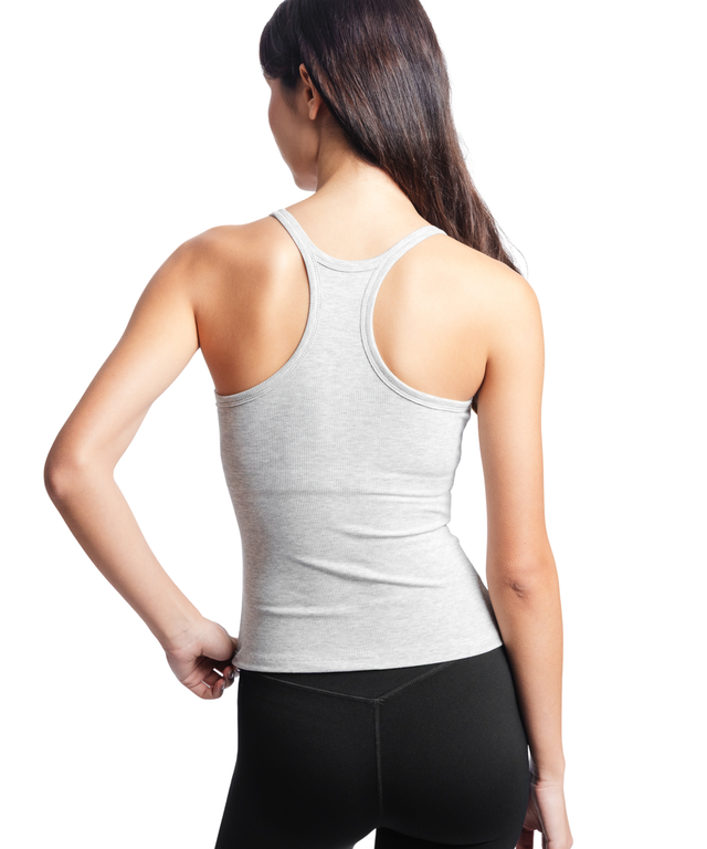 CloudEase Everyday Ribbed Tank (with removable pads)