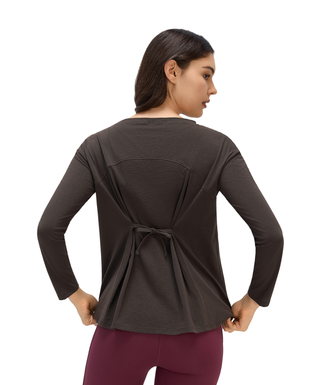 Studio Tie-Back Long Sleeve