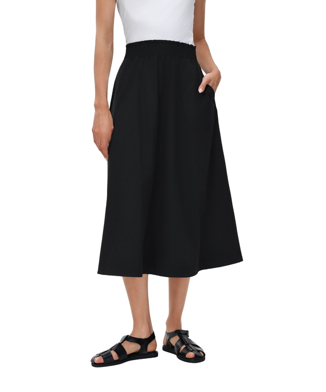 AeroEase Everyday Midi Skirt