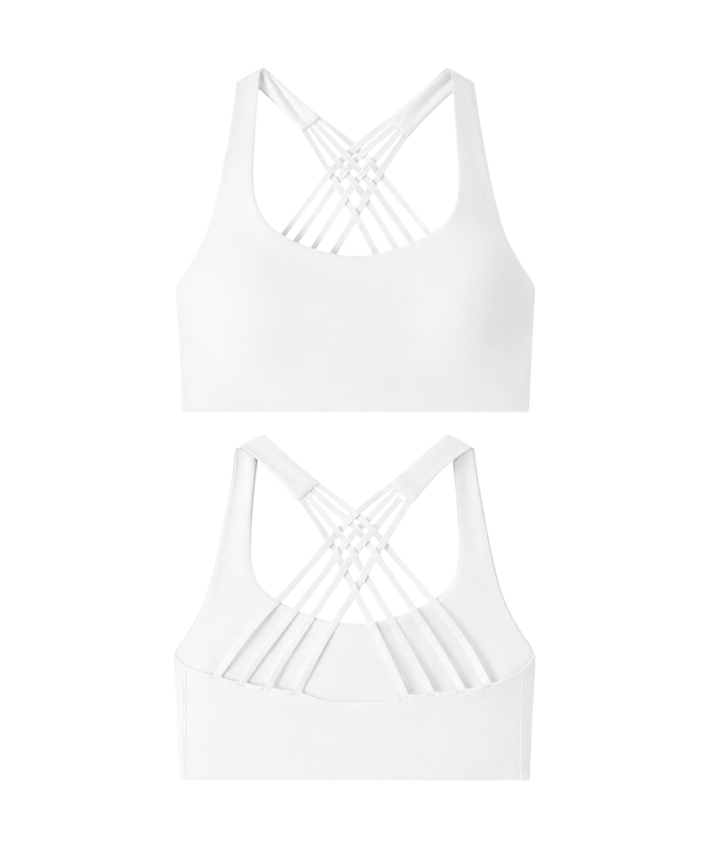 SwiftForm Interlace Long-Line Bra