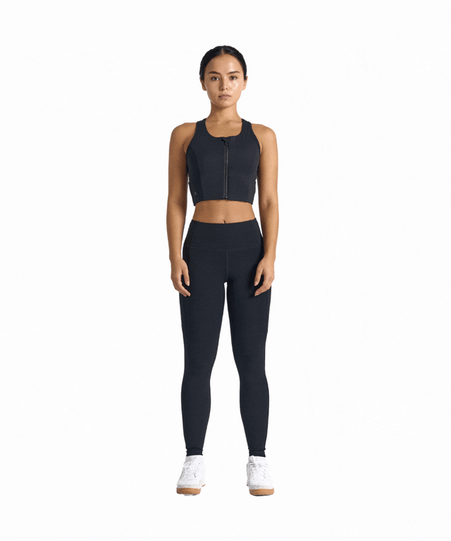 SwiftForm Full Zip Longline Bra (with built in pads)
