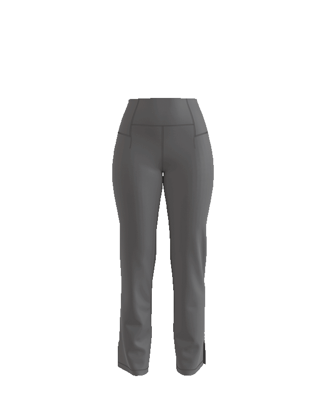 CloudEase Mid-Rise Loosely Flared Pants