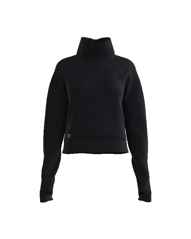 CozyEase Oversized Half-Zip Pullover