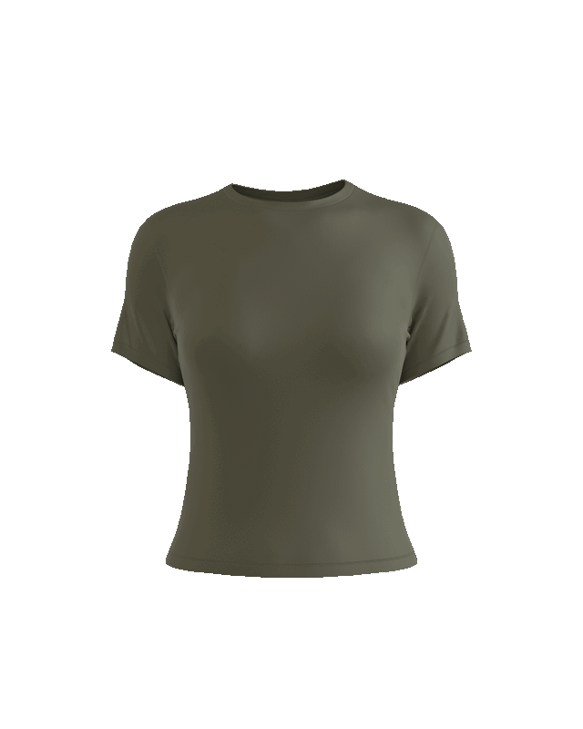 FlexEase Cropped Tee