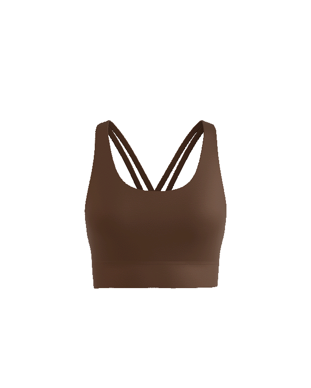 PowerForm Cross Back Long Line Bra (with built in pads)