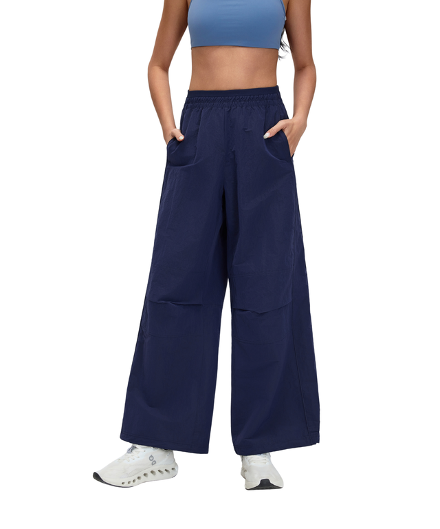 AeroEase Utility Wide-Leg Pants (Water-Resistant)