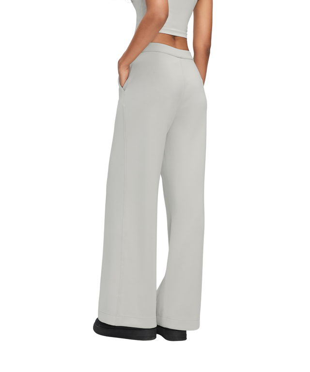 CloudEase Ultra-Soft Wide-Leg Pintuck Trousers