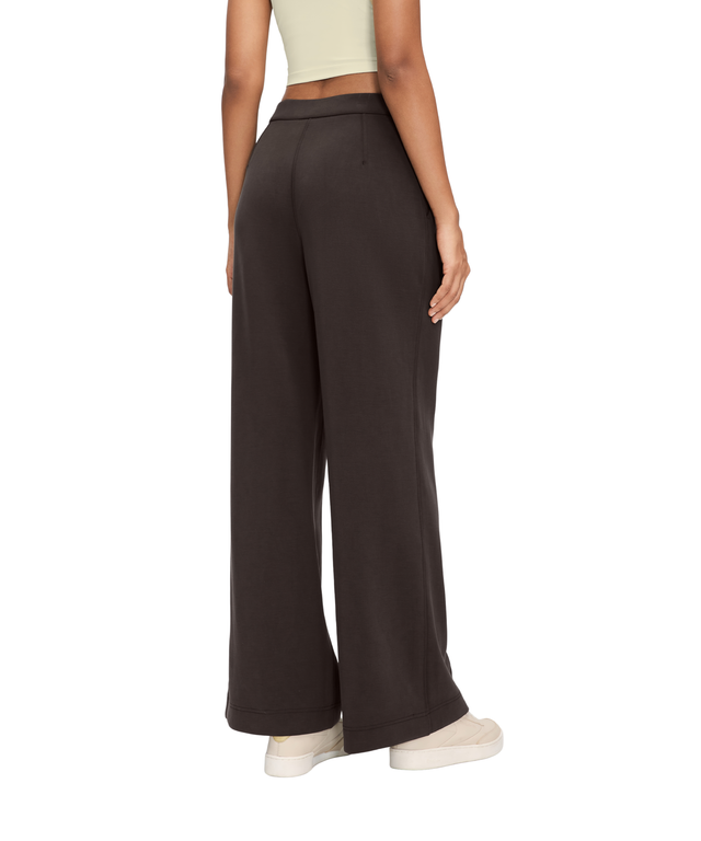CloudEase Ultra-Soft Wide-Leg Pintuck Trousers