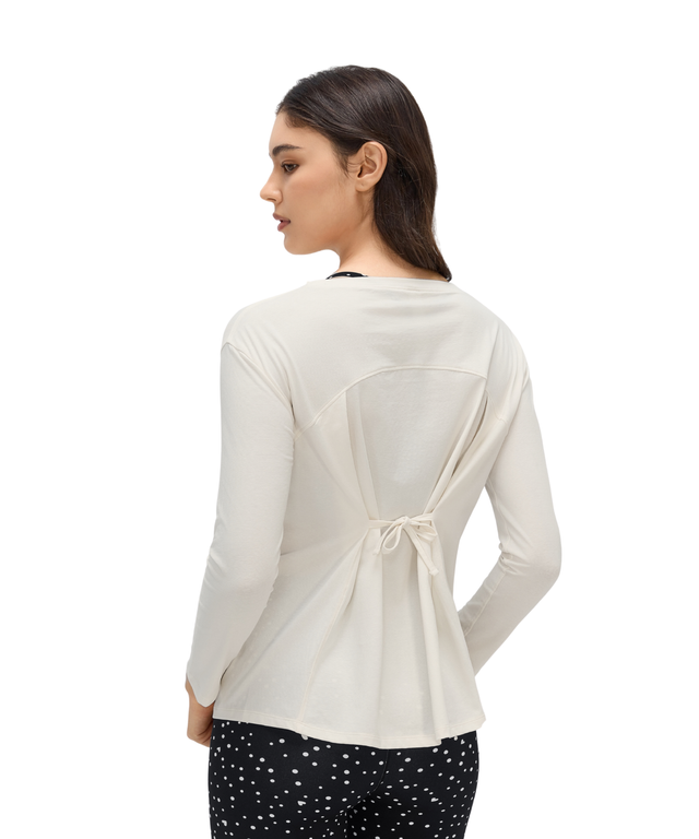 Studio Tie-Back Long Sleeve