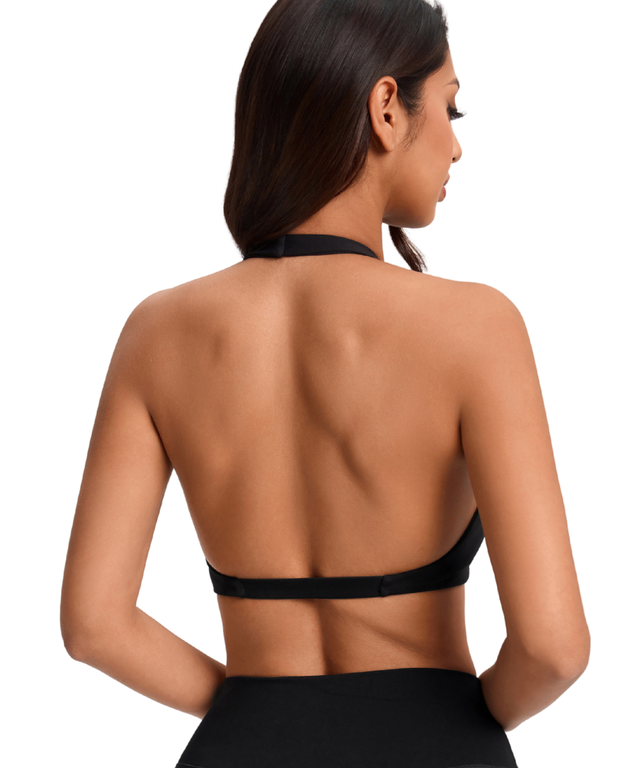 FlowForm Twist Halter Bra