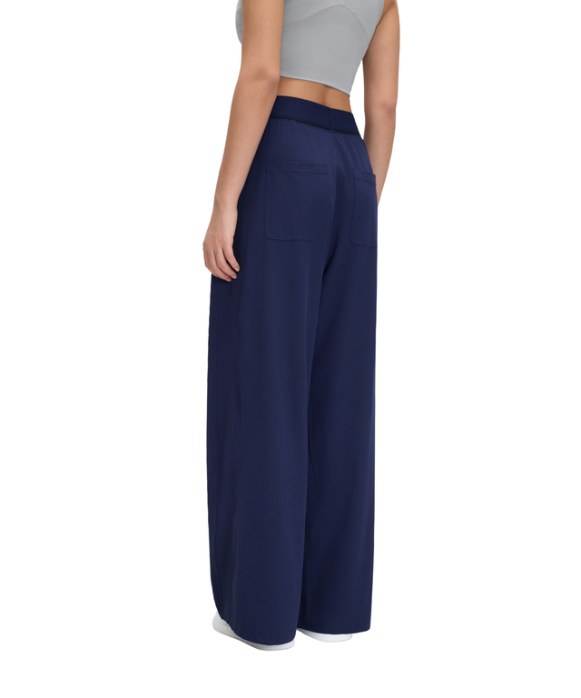 AeroEase Breezy Pull-On Wide-Leg Pants