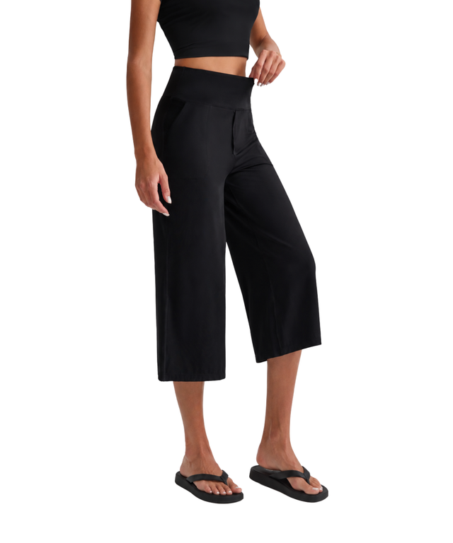 FlexEase Wide Leg Culottes (20" Inseam)