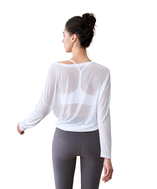 Barely There Tie-Up Long-Sleeve