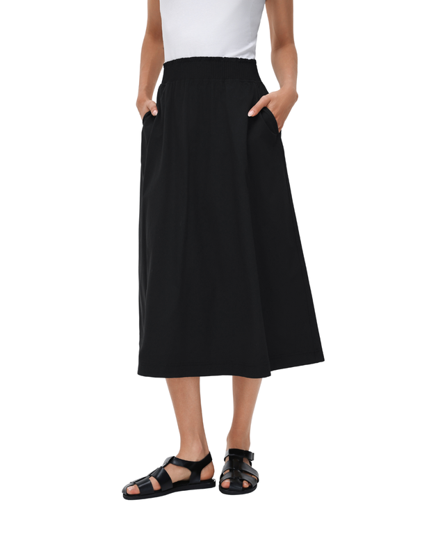 AeroEase Everyday Midi Skirt