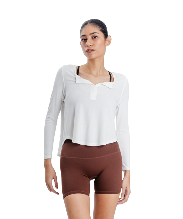 CozyEase Softly Ribbed Henley