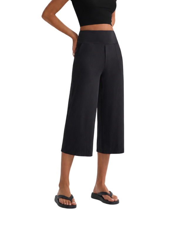 FlexEase Wide Leg Culottes (20" Inseam)