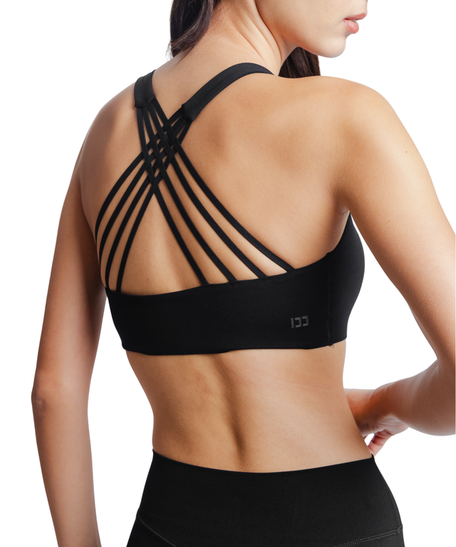 SwiftForm Interlace Long-Line Bra