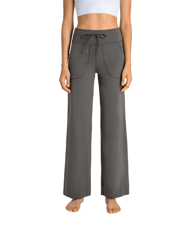 FlexEase Wide Leg Studio Pants (30" Inseam)
