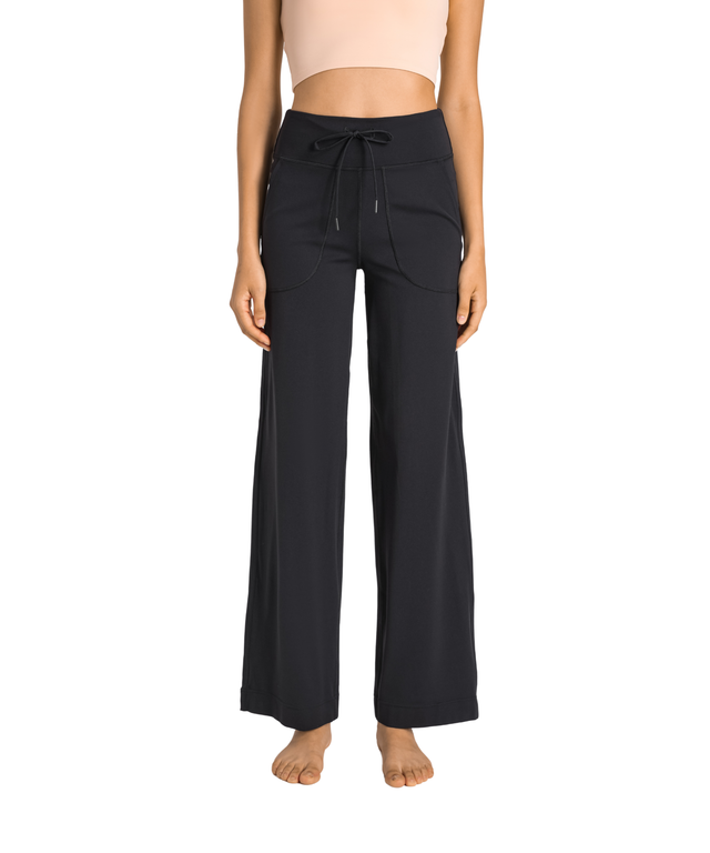 FlexEase Wide Leg Studio Pants (30" Inseam)