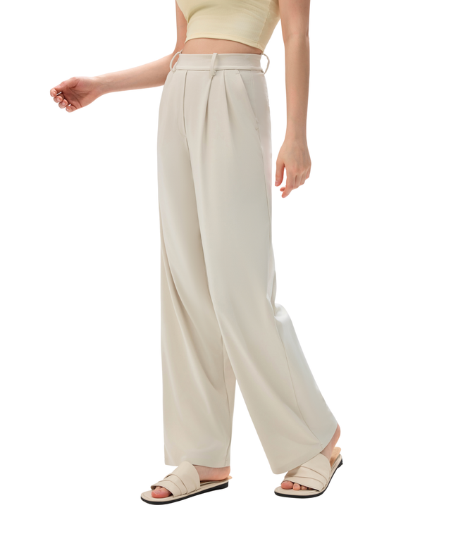 FlexEase Wide-Leg Trousers (31" Inseam)