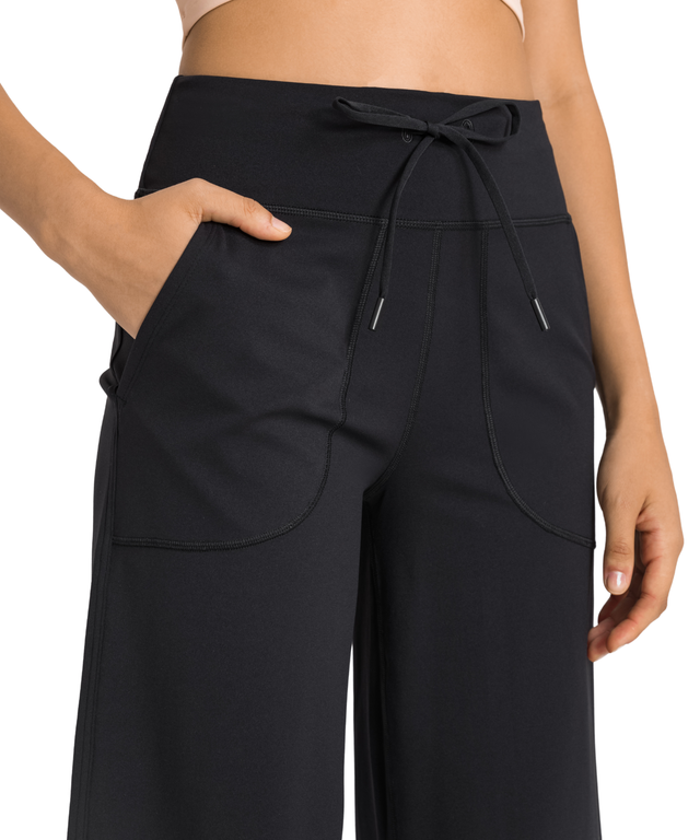 FlexEase Wide Leg Studio Pants (30" Inseam)