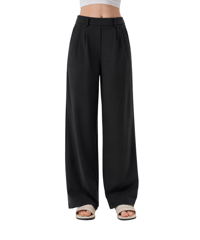 FlexEase Wide-Leg Trousers (31" Inseam)